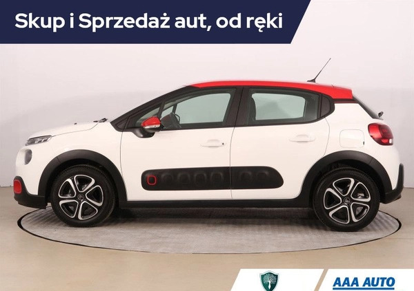 Citroen C3 cena 55000 przebieg: 45626, rok produkcji 2020 z Goniądz małe 326